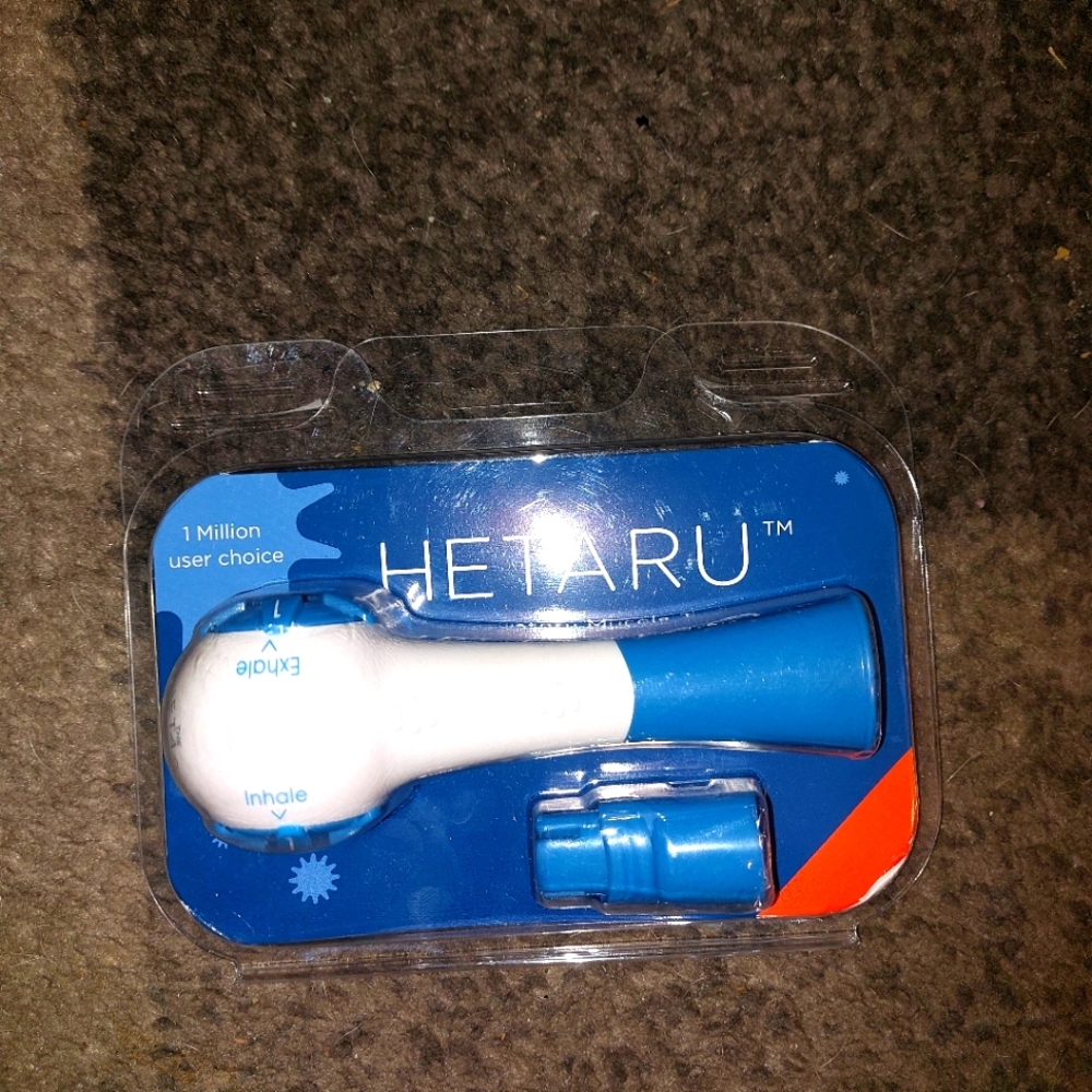 HETARU Hand-Held Breathing Trainer - Inspiratory/Expiratory Muscle Trainer